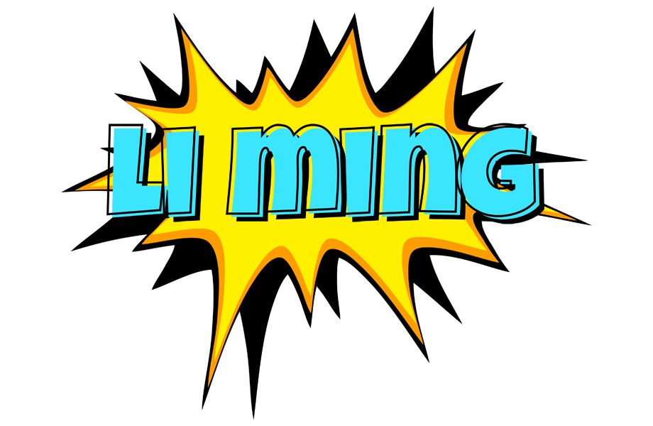 Li Ming indycar logo